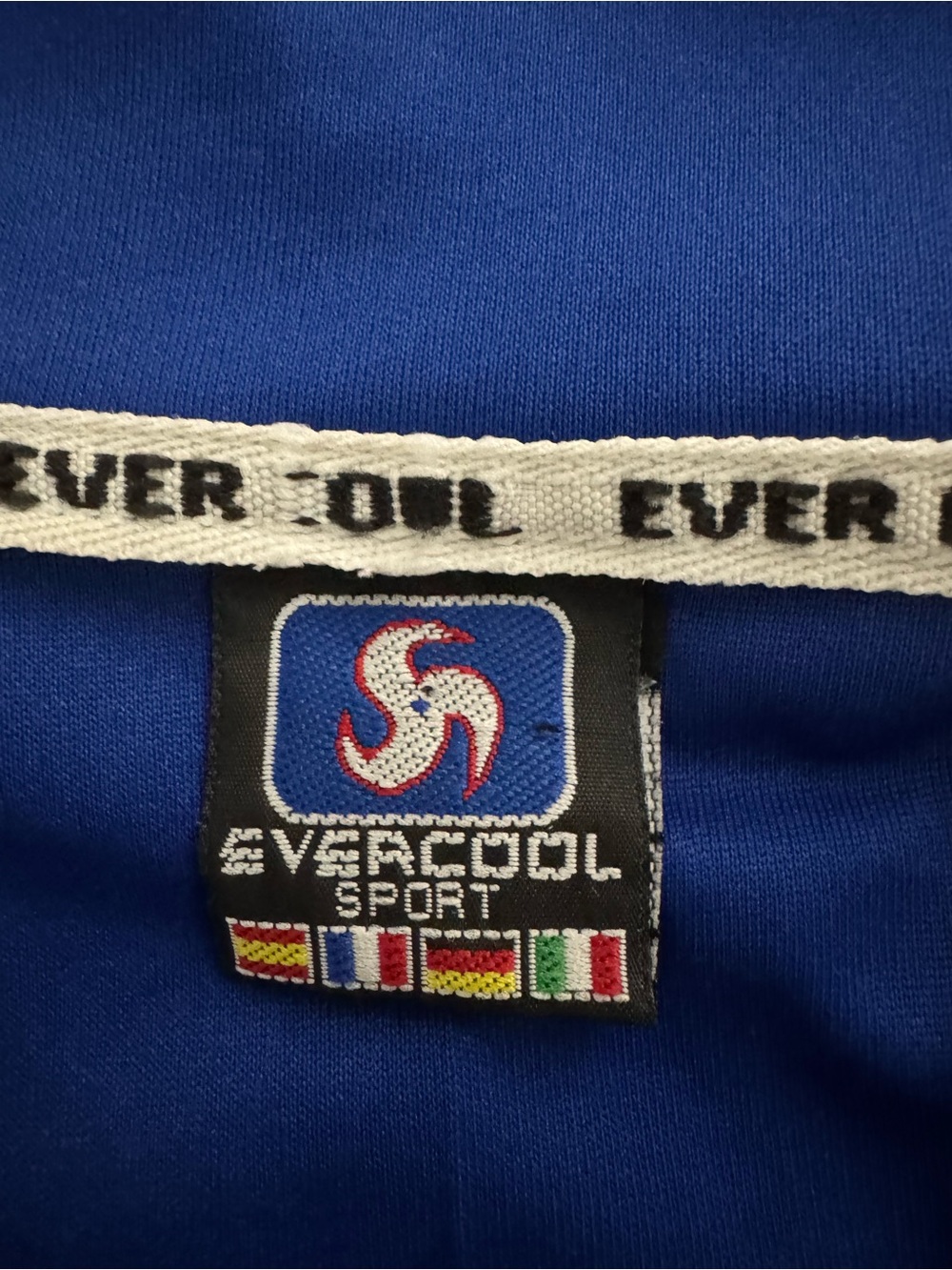 Mendoza Argentina Men's Blue & White Striped Soccer Jersey by Evercool - Picture 3 of 4